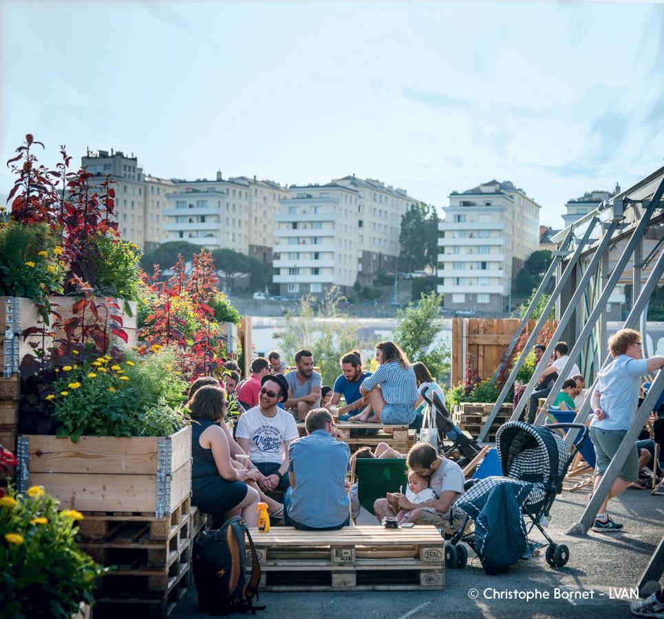 Ferienwohnung Pour Une Escapade A Nantes, Face Au Musee D'Arts Exterior foto